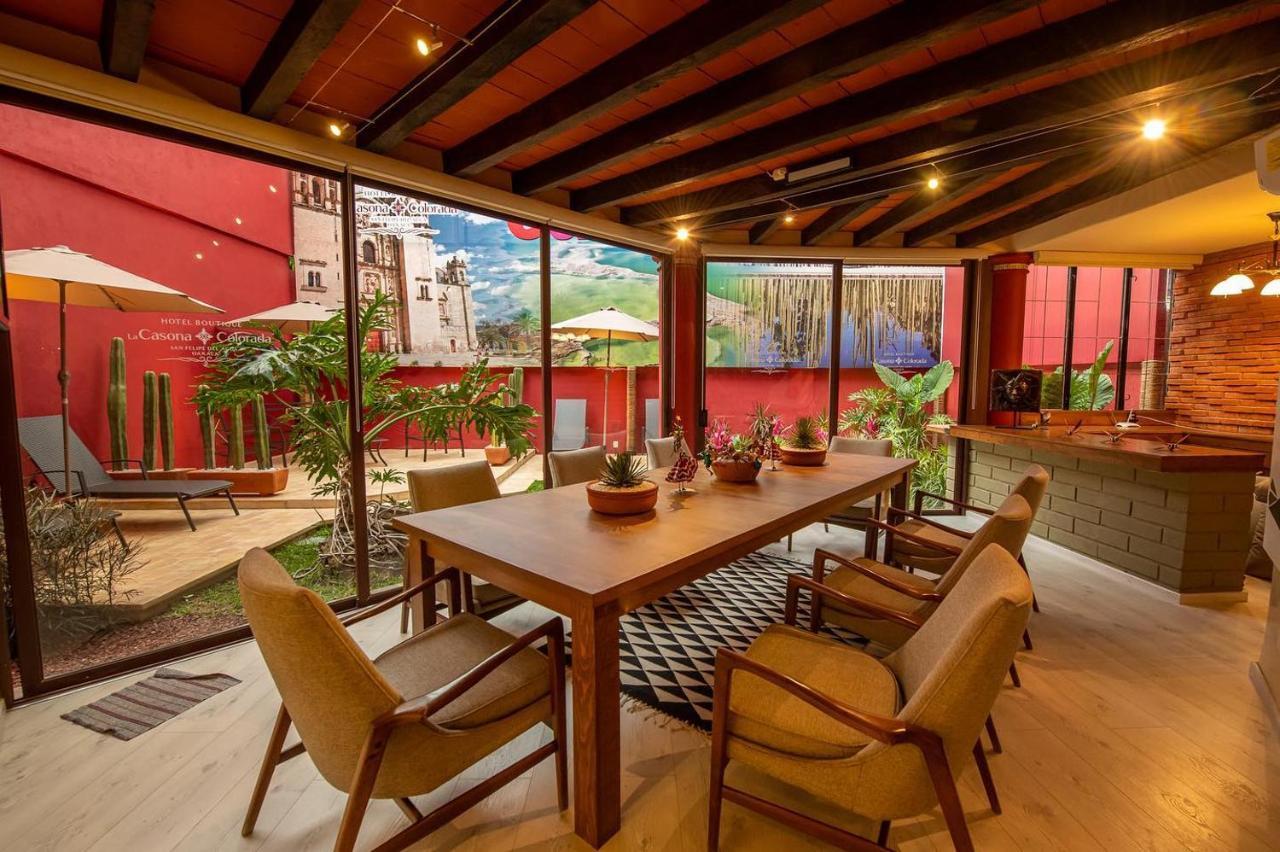 La Casona Colorada San Felipe Del Agua Hotel Oaxaca Eksteriør billede